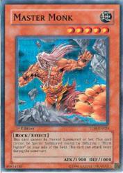 Master Monk trading card from The Lost Millennium Master Monk - The Lost Millennium YuGiOh trading card