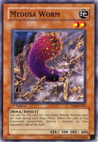 Medusa Worm - The Lost Millennium (TLM) #TLM-EN022 - Common / Short Print YuGiOh Trading Card