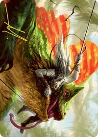 Captured by Lagacs Art Card (Gold-Stamped Signature) - Art Series: Modern Horizons 2 (ASMH2) #46 - Special Magic: The Gathering Trading Card