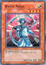 White Ninja trading card from The Lost Millennium White Ninja - The Lost Millennium YuGiOh trading card