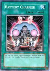 Battery Charger trading card from The Lost Millennium Battery Charger - The Lost Millennium YuGiOh trading card