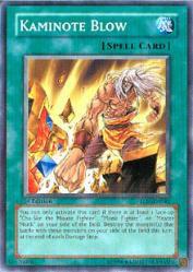 Kaminote Blow - The Lost Millennium YuGiOh trading card