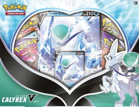Ice Rider Calyrex V Box - SWSH06: Chilling Reign Pokémon trading card