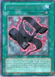 Legendary Black Belt - The Lost Millennium YuGiOh trading card