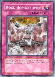 Rock Bombardment - The Lost Millennium (TLM) #TLM-EN055 - Common / Short Print YuGiOh Trading Card