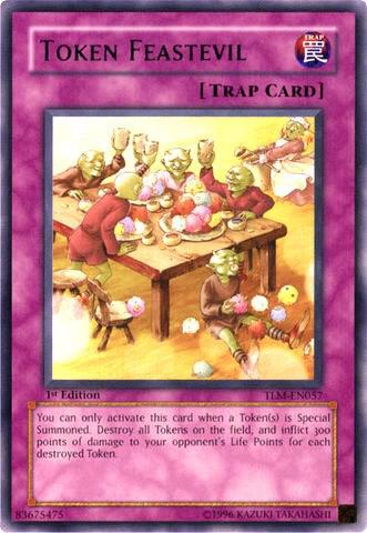 Token Feastevil trading card from The Lost Millennium Token Feastevil - The Lost Millennium YuGiOh trading card