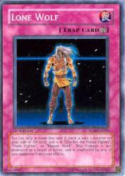 Lone Wolf - The Lost Millennium YuGiOh trading card