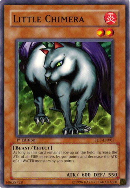 Little Chimera - Structure Deck: Blaze of Destruction YuGiOh trading card