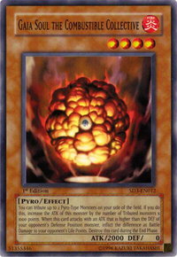 Gaia Soul the Combustible Collective - Structure Deck: Blaze of Destruction (SD3) #SD3-EN012 - Common / Short Print YuGiOh Trading Card