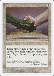 Truce - Fifth Edition (5ED) #65 - Rare Magic: The Gathering Trading Card