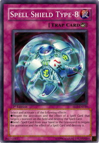 Spell Shield Type-8 - Structure Deck: Blaze of Destruction (SD3) #SD3-EN030 - Common / Short Print YuGiOh Trading Card