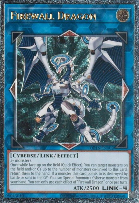 Firewall Dragon (UTR) - OTS Tournament Pack 16 YuGiOh trading card