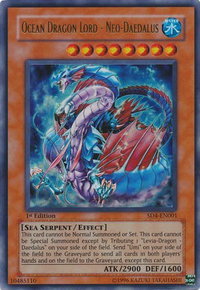 Ocean Dragon Lord - Neo-Daedalus - Structure Deck: Fury from the Deep (SD4) #SD4-EN001 - Ultra Rare YuGiOh Trading Card