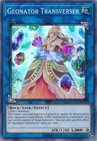 Geonator Transverser - OTS Tournament Pack 16 (OP16) #OP16-EN010 - Super Rare YuGiOh Trading Card
