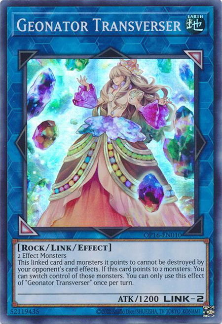 Geonator Transverser - OTS Tournament Pack 16 YuGiOh trading card