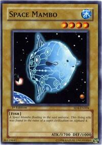 Space Mambo - Structure Deck: Fury from the Deep (SD4) #SD4-EN004 - Common / Short Print YuGiOh Trading Card