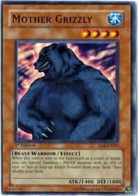 Mother Grizzly - Structure Deck: Fury from the Deep (SD4) #SD4-EN005 - Common / Short Print YuGiOh Trading Card