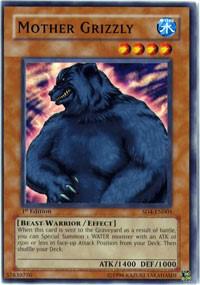 Mother Grizzly - Structure Deck: Fury from the Deep YuGiOh trading card