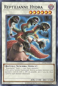 Reptilianne Hydra - OTS Tournament Pack 16 (OP16) #OP16-EN020 - Common / Short Print YuGiOh Trading Card