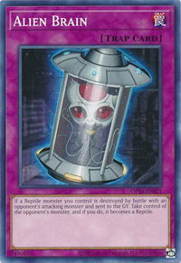 Alien Brain - OTS Tournament Pack 16 (OP16) #OP16-EN021 - Common / Short Print YuGiOh Trading Card