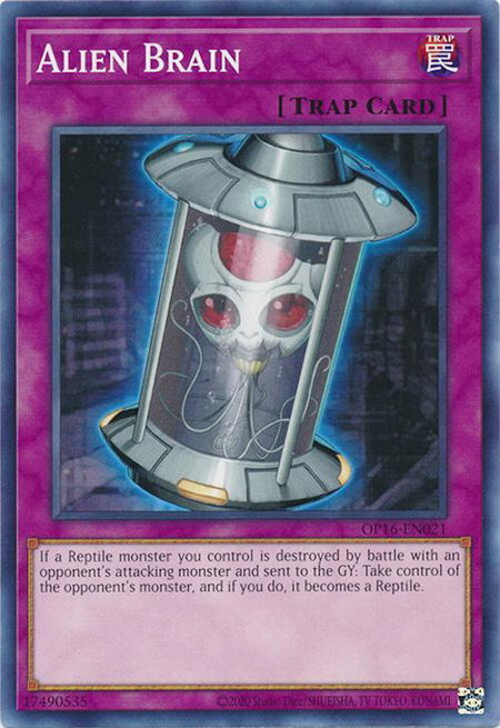 Alien Brain - OTS Tournament Pack 16 YuGiOh trading card
