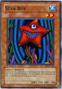 Star Boy - Structure Deck: Fury from the Deep (SD4) #SD4-EN006 - Common / Short Print YuGiOh Trading Card