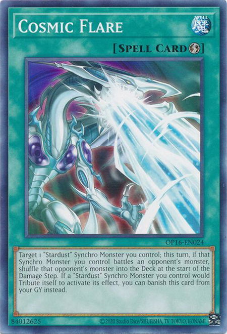 Cosmic Flare - OTS Tournament Pack 16 YuGiOh trading card