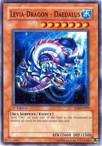 Levia-Dragon - Daedalus - Structure Deck: Fury from the Deep (SD4) #SD4-EN010 - Common / Short Print YuGiOh Trading Card