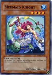 Mermaid Knight - Structure Deck: Fury from the Deep (SD4) #SD4-EN011 - Common / Short Print YuGiOh Trading Card