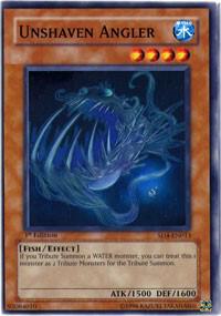 Unshaven Angler - Structure Deck: Fury from the Deep YuGiOh trading card