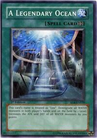 A Legendary Ocean - Structure Deck: Fury from the Deep (SD4) #SD4-EN020 - Common / Short Print YuGiOh Trading Card