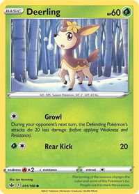 Deerling - SWSH06: Chilling Reign (SWSH06) #011/198 - Common Pokémon Trading Card