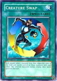 Creature Swap - Structure Deck: Fury from the Deep (SD4) #SD4-EN021 - Common / Short Print YuGiOh Trading Card