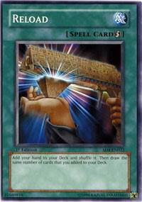 Reload trading card from Structure Deck: Fury from the Deep Reload - Structure Deck: Fury from the Deep YuGiOh trading card