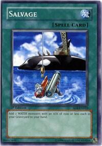 Salvage - Structure Deck: Fury from the Deep (SD4) #SD4-EN023 - Common / Short Print YuGiOh Trading Card