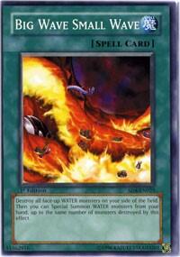 Big Wave Small Wave - Structure Deck: Fury from the Deep (SD4) #SD4-EN025 - Common / Short Print YuGiOh Trading Card