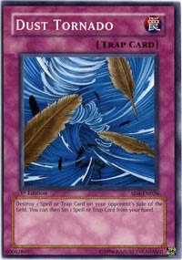 Dust Tornado trading card from Structure Deck: Fury from the Deep Dust Tornado - Structure Deck: Fury from the Deep YuGiOh trading card