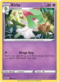 Kirlia - SWSH06: Chilling Reign (SWSH06) #060/198 - Uncommon Pokémon Trading Card