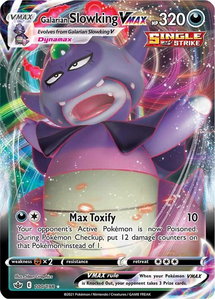 Galarian Slowking VMAX - SWSH06: Chilling Reign (SWSH06) #100/198 - Ultra Rare Pokémon Trading Card