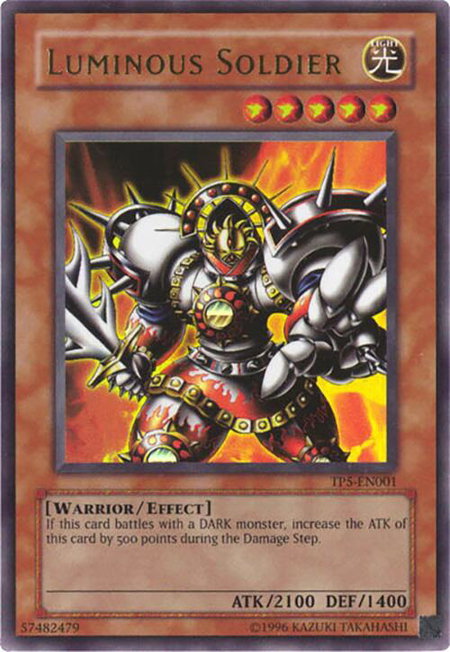 Luminous Soldier - Tournament Pack 5 YuGiOh trading card