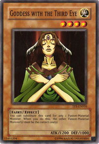 Goddess with the Third Eye - Tournament Pack 5 (TP5) #TP5-EN010 - Common / Short Print YuGiOh Trading Card