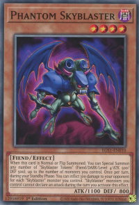 Phantom Skyblaster - Egyptian God Deck: Slifer the Sky Dragon (EGS1) #EGS1-EN010 - Common / Short Print YuGiOh Trading Card
