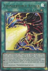 Thunderforce Attack - Egyptian God Deck: Slifer the Sky Dragon (EGS1) #EGS1-EN003 - Ultra Rare YuGiOh Trading Card