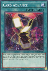 Card Advance - Egyptian God Deck: Slifer the Sky Dragon (EGS1) #EGS1-EN029 - Common / Short Print YuGiOh Trading Card