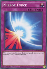 Mirror Force - Egyptian God Deck: Slifer the Sky Dragon (EGS1) #EGS1-EN034 - Common / Short Print YuGiOh Trading Card