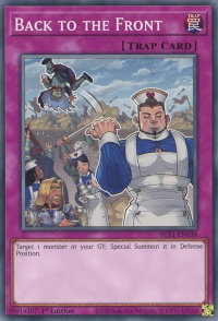 Back to the Front - Egyptian God Deck: Slifer the Sky Dragon (EGS1) #EGS1-EN038 - Common / Short Print YuGiOh Trading Card