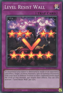 Level Resist Wall - Egyptian God Deck: Obelisk the Tormentor (EGO1) #EGO1-EN005 - Super Rare YuGiOh Trading Card