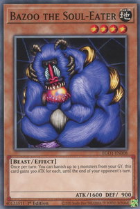 Bazoo the Soul-Eater - Egyptian God Deck: Obelisk the Tormentor (EGO1) #EGO1-EN008 - Common / Short Print YuGiOh Trading Card