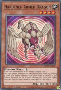 Hardened Armed Dragon - Egyptian God Deck: Obelisk the Tormentor (EGO1) #EGO1-EN010 - Common / Short Print YuGiOh Trading Card