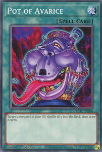 Pot of Avarice - Egyptian God Deck: Obelisk the Tormentor (EGO1) #EGO1-EN026 - Common / Short Print YuGiOh Trading Card